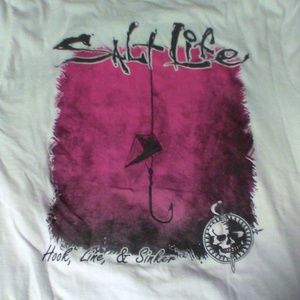 Salt Life T-Shirt Medium 100% Cotton